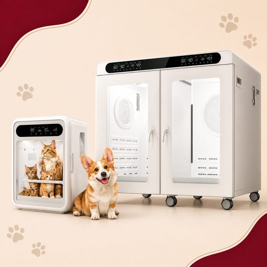 Mājdzīvnieku žāvēšanas kabīnes