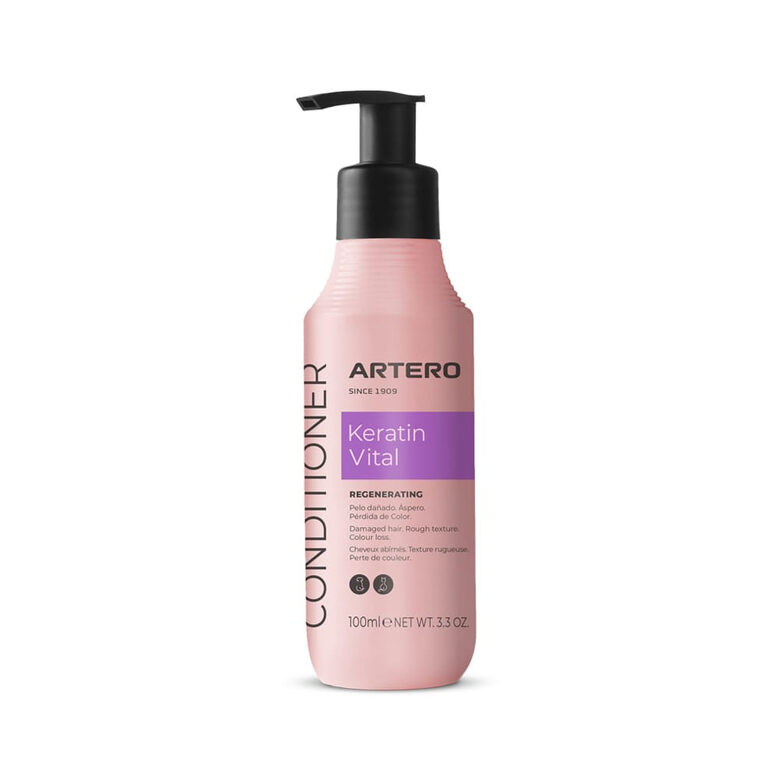 Artero Keratin Vital Conditioner, 100ml - Strengthens the hair cuticle, helps with brushing and prevents tangles