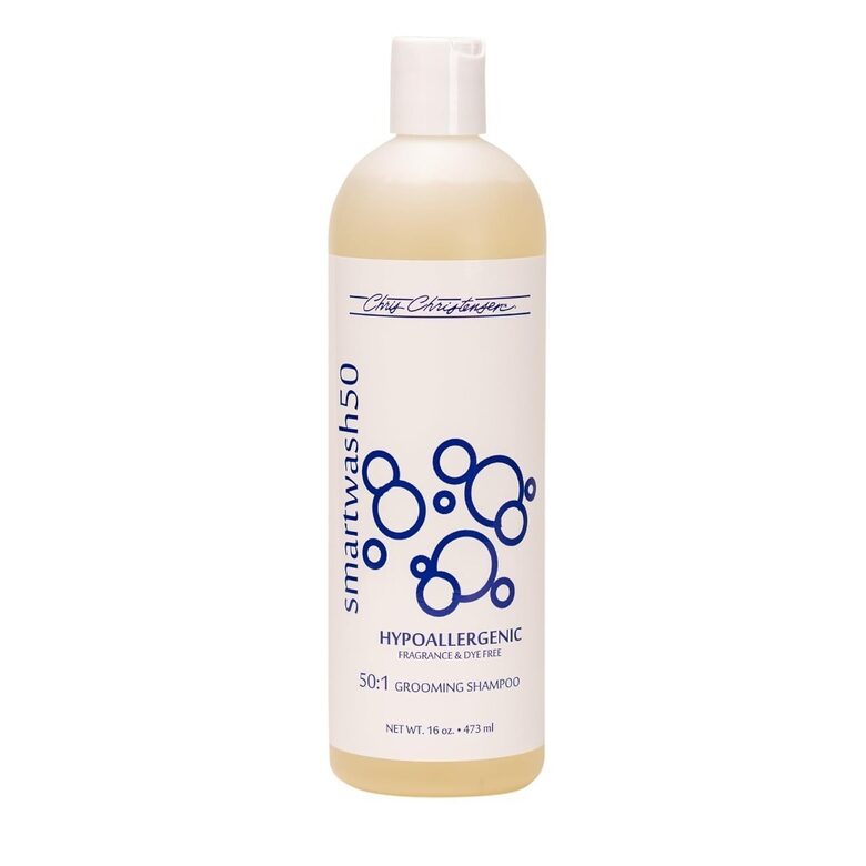 CHRIS CHRISTENSEN SmartWash 50 Hypoallergenic Blend Grooming Shampoo, 473 ml
