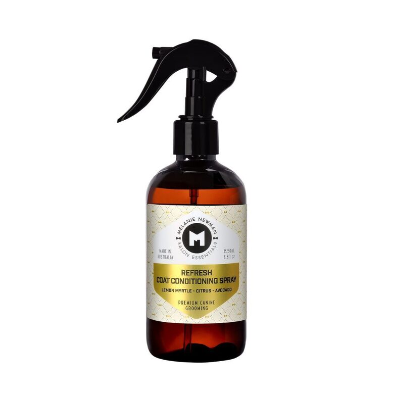 Melanie Newman Refresh Coat Conditioner Detangling Spray, 250ml - несмываемый спрей-кондиционер для собак с двойным типом шерсти
