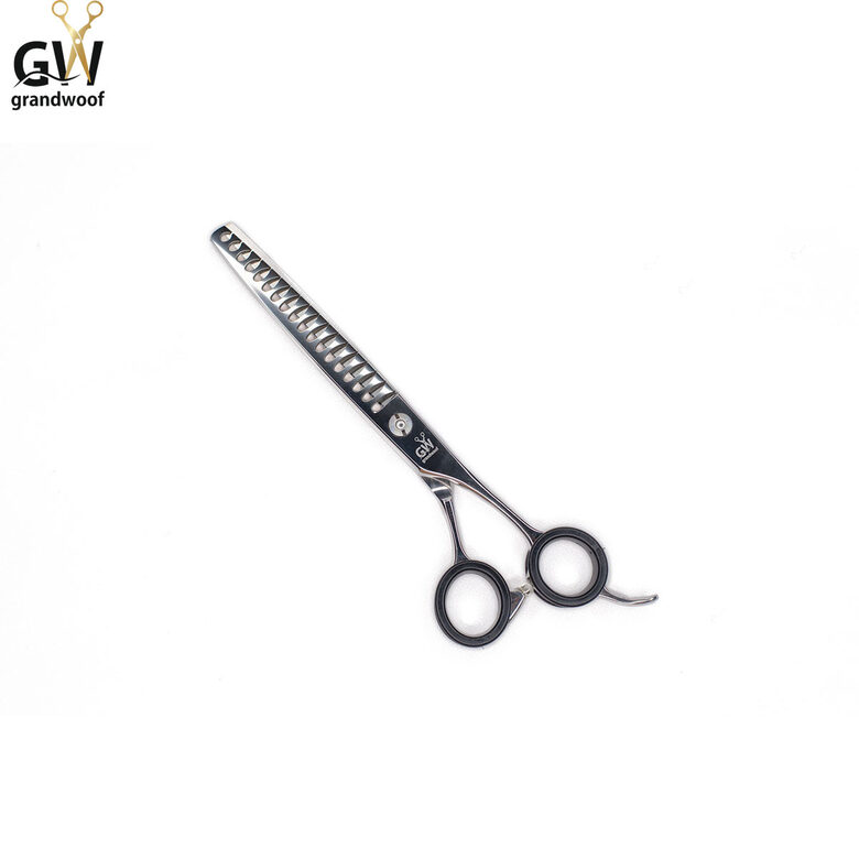 GRANDWOOF Professional Pet Straight Chunker Scissors 7'' - 18T 