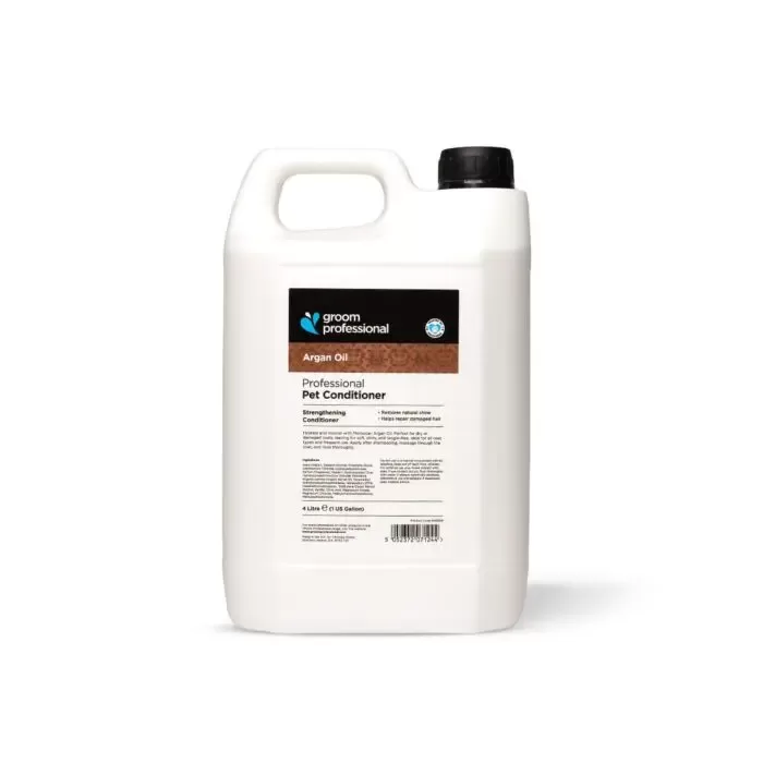 Groom Professional Argan Oil Conditioner, 4000 ml - для сухой, спутанной и поврежденной шерсти