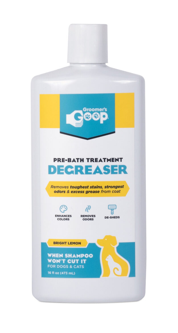Groomer`s Goop Pre-Bath Treatment Degreaser LIQUID, 473 ml - attaukojoša, attīroša pasta