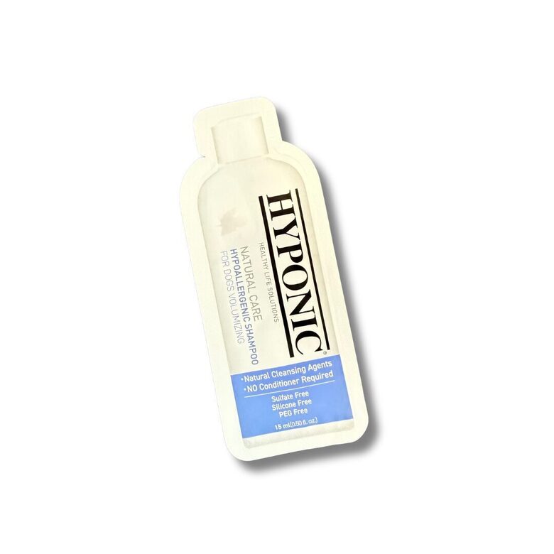 HYPONIC HYPOALLERGENIC VOLUMIZING SHAMPOO for dogs, 15ml 
