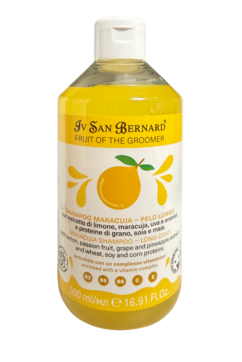 Iv San Bernard NEW Maracuja Shampoo, 500 ml - Шампунь «Маракуйя» для длинной шерсти