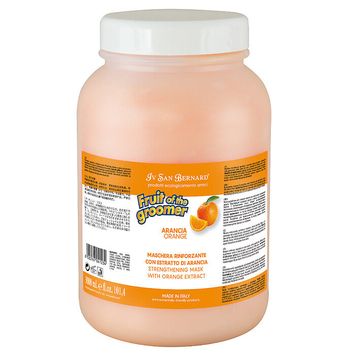 Iv San Bernard Orange Mask, 3000 ml - Маска восстановитель структуры и текстуры шерсти 