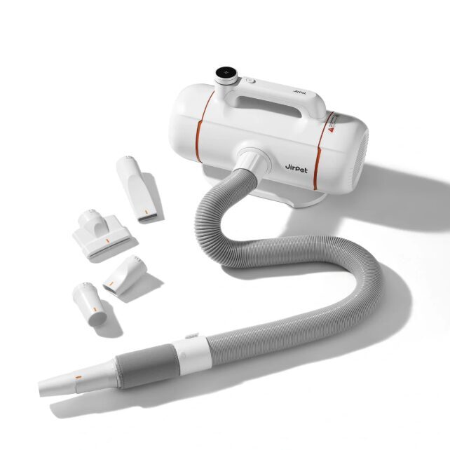 Jirpet Twin Triton I Unheated Pet Force Dryer 3000W - ātrgaitas mājdzīvnieku žāvētājs bez karstuma regulēšanas 