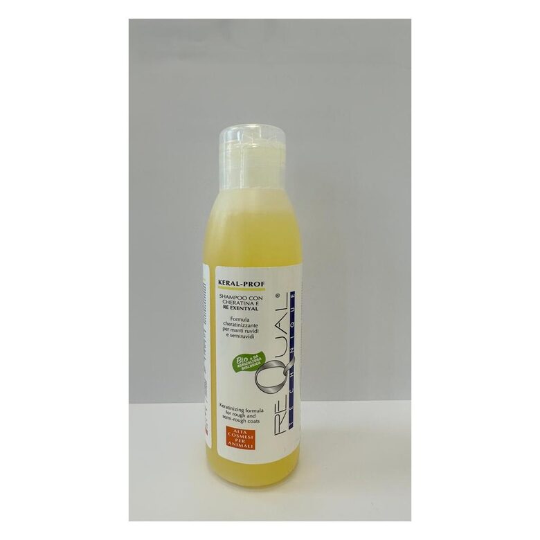 REQUAL Keral-Prof Shampoo, 125 ml - шампунь с кератином, который не изменяет текстуру жесткой и полужесткой шерсти