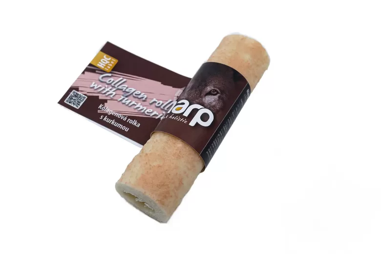 Marp Holistic - Collagen roll with turmeric - Коллагеновый ролл с куркумой, 12 см