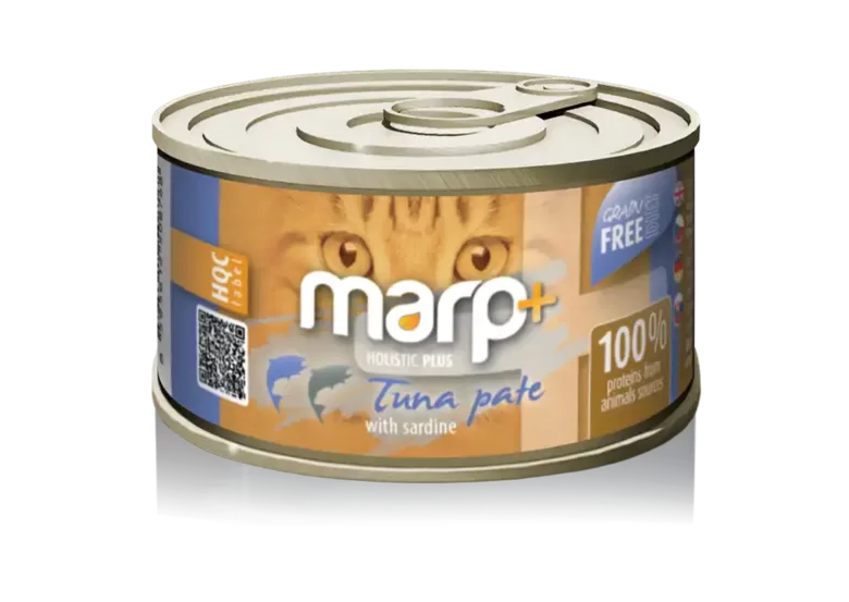 Marp Holistic Plus – Tuna pate with sardine - Tunča pastēte ar sardīnēm, 70g