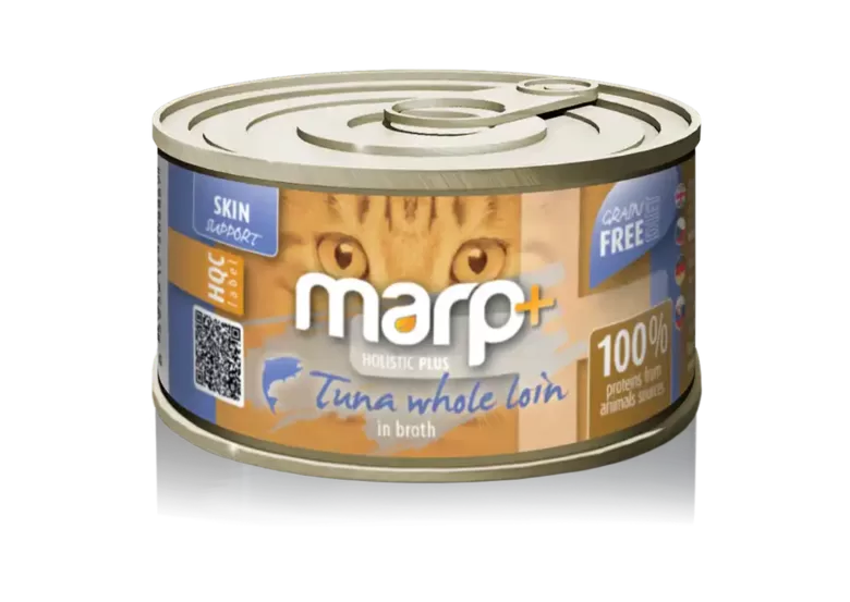 Marp Holistic Plus – Tuna whole loin in broth, 70g