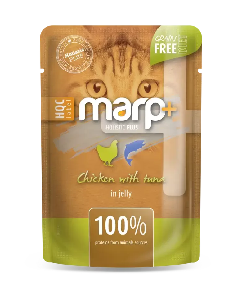 Marp Holistic Plus - Chicken with tuna in jelly, 55g