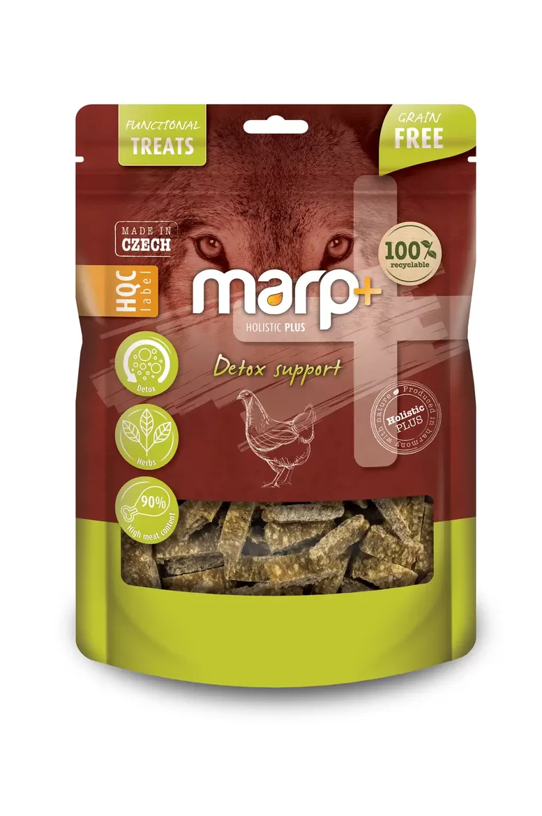 Marp Holistic Plus - functional detox support treats for dogs, 80g - лакомства для собак, способствующие функциональной детоксикации