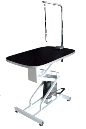 Phoenix Universal - Hydraulic table HELIOS - Black, 90x60cm - hidraulisks mājdzīvnieku kopšanas (grūminga) galds