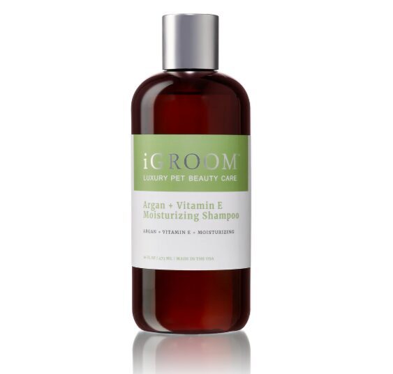 iGroom Argan + Vitamin E Moisturizing Pet Shampoo, 473mL - шампунь для собак и кошек