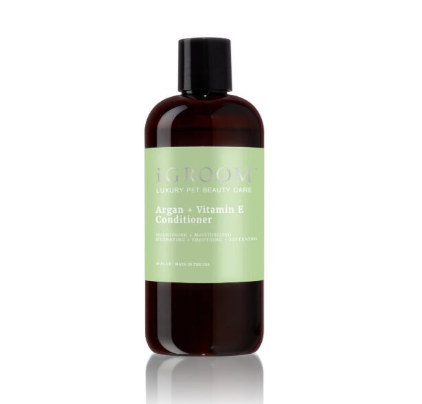 iGroom Argan + Vitamin E Moisturizing Pet Conditioner, 473mL - кондиционер для собак и кошек