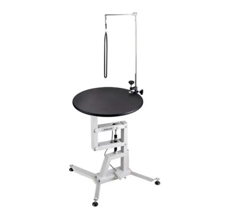 JirPet Circle Pet R30 Pneumatic Grooming Table, diametrs 60 cm - Pneimatisks mājdzīvnieku kopšanas (grūminga) galds 