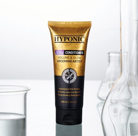 Hyponic Grooming Artist Silky Conditioner Volume & Glow, 200ml - придает объем, усиливает блеск и облегчает расчесывание шерсти