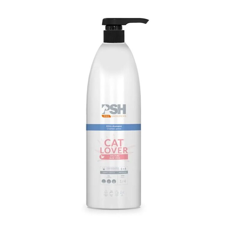 PSH PRO GROOMERS Cat Lover Shampoo, 1000ml - Увлажняющий шампунь для кошек
