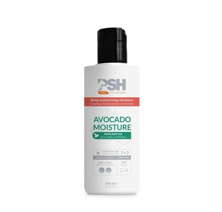 PSH PRO GROOMERS Avocado Moisture Shampoo, 100ml - Шампунь для мальтийских и йоркширских терьеров