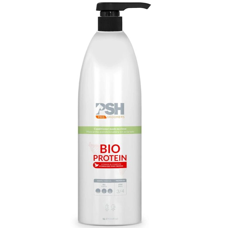 PSH PRO GROOMERS Bio Protein Mask, 1000ml - Биопротеиновая маска для кондиционирования и питания всех типов шерсти