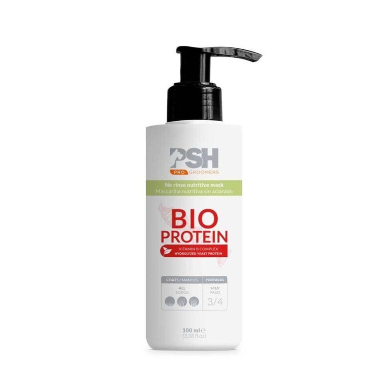 PSH PRO GROOMERS Bio Protein Mask, 100ml - Биопротеиновая маска для кондиционирования и питания всех типов шерсти