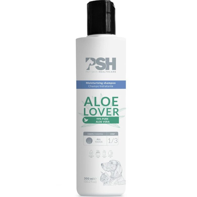 PSH Daily Beauty line Aloe Lover Shampoo, 300ml - увлажняющий шампунь для собак и кошек для домашнего использования