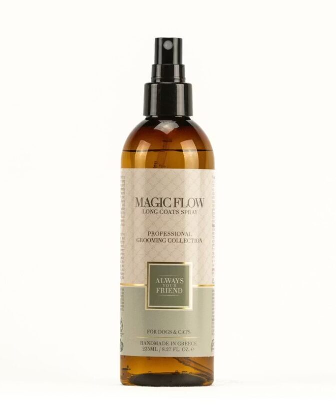 Always Your Friend Magic Flow Spray Professional Line, 235ml – спрей-кондиционеро для увлажнения и восстановления длинных, ниспадающих волос