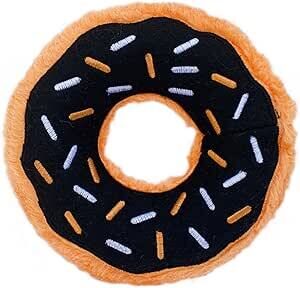 Zippy Paws Donutz Pumpkin Spice, 18 cm - игрушка для собак с пищалкой