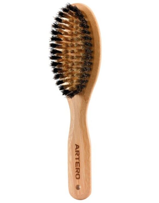 Artero Nova Copper Bristle Brush - Расческа из кабаньей и медной щетины для жесткошерстных собак, спаниелей и сеттеров