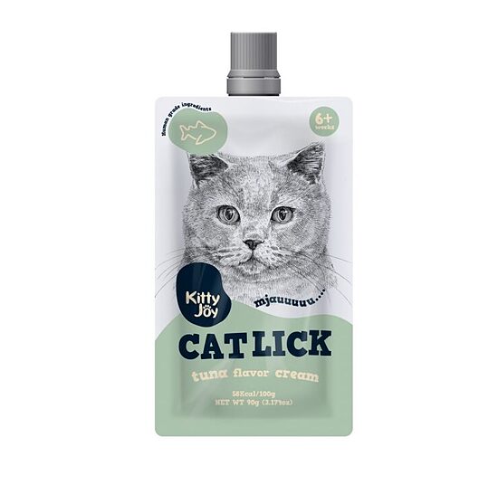 Kitty Joy Cat Lick Tuna Flavor Cream, 90g - Kaķu laizāmais tunča garšas krēms