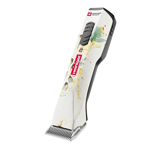 Heiniger Opal Floral 2 Speed Cordless Clipper - profesionāla 2 ātrumu bezvadu mājdzīvnieku matu griešanas mašīnīte ar 2 baterijām un #10 asmeni