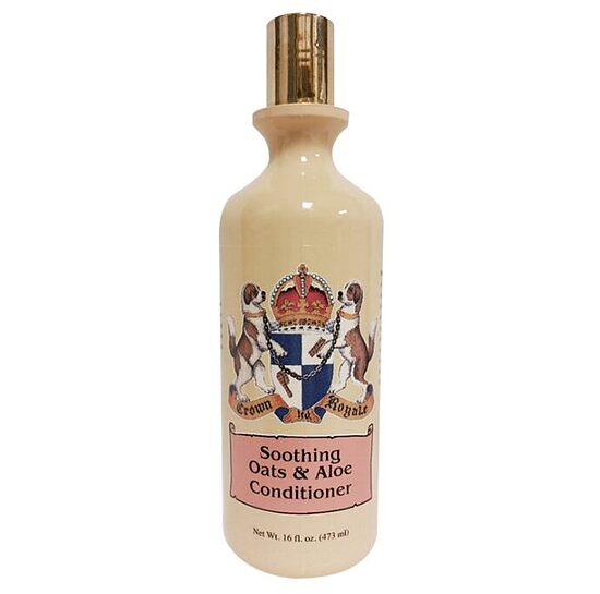 Crown Royale by Chris Christensen Soothing Oats & Aloe Conditioner, 473ml - nomierinošs kondicionieris mitrināšanai jūtīgas ādas bojāšanai