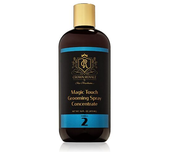 Crown Royale by Chris Christensen Magic Touch #2 Grooming Spray Concentrate, 473ml - spreja koncentrāts izstāžu ringam vidējas tekstūras apmatojumu