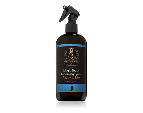 Crown Royale by Chris Christensen Magic Touch #3 Ready-To-Use Grooming Spray, 473ml - nobeiguma sprejs izstāžu ringam pilna apjoma tekstūras apmatojumam