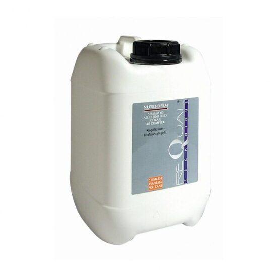 REQUAL Nutri-Derm Shampoo, 5000 ml - rebalancing shampoo for strengthening the protective barriers of the dog's coat and skin