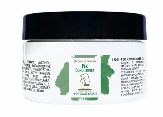Iv San Bernard NEW PEK Conditioner, 250 ml - mitrina un baro ādu un spalvu, krēms savēlumu atšķetināšanai