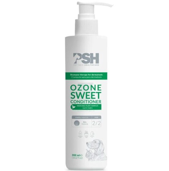 PSH Pro Health Ozone Sweet Conditioner, 300 ml - maigs kondicionieris, lai cīnītos pret ģeneralizētu dermatožu simptomiem