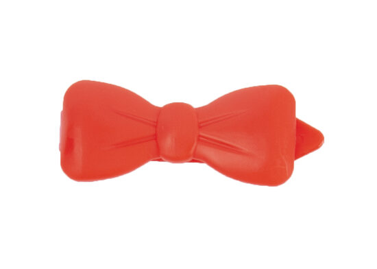 Show Tech Plastic Bows Red 25 pcs Bows 3,5cm - красные пластиковые бантики, 25 шт.