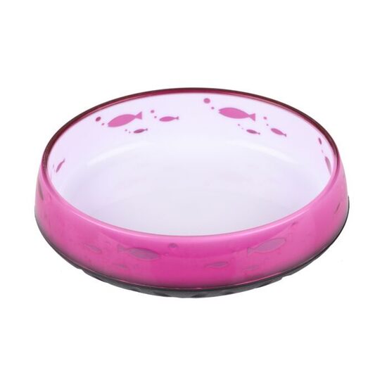 Show Tech Anti-Slip Cat Bowl Oval Pink 14,6cm x 12,1cm - 260ml - нескользящая миска для кошек