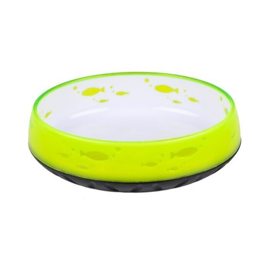 Show Tech Anti-Slip Cat Bowl Oval Lemon 14,6cm x 12,1cm - 260ml