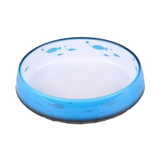 Show Tech Anti-Slip Cat Bowl Oval Lightblue 14,6cm x 12,1cm - 260ml - нескользящая миска для кошек