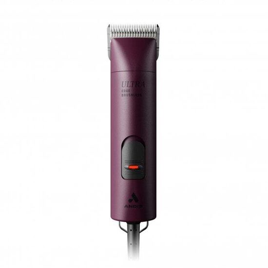 Andis AGC Super Brushless - Professional, Quiet Brushless Animal Clipper with 1.5mm Ceramic Blade - Claret