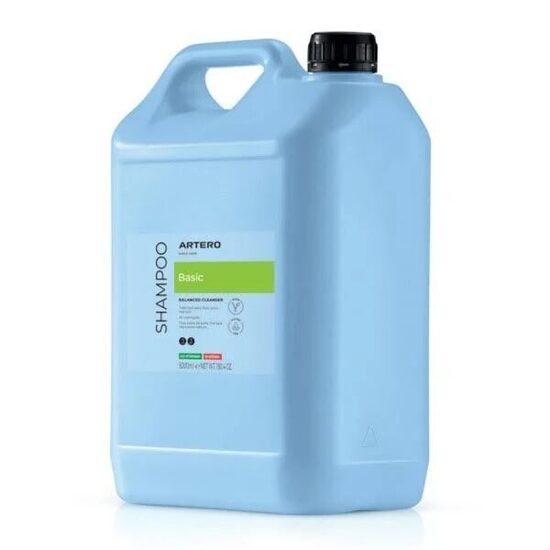 Artero Basic Balance Cleansing Shampoo, 5000 ml - attīrošs šampūns visām šķirnēm un kažoku tipiem