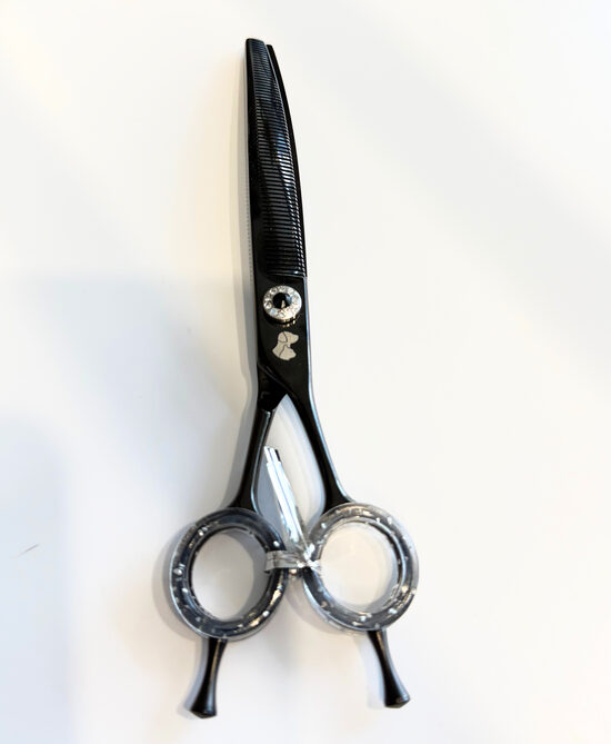 Birma PETS Professional Pet Curved Thinning Scissors 7.25'' 66T - Professional Pet Curved Thinning Scissors