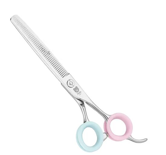 Blovi Teddy Line Straight Grooming Thinning 45T 6.5" (15.2 cm) - прямые ножницы для текстурирования и финишной обработки