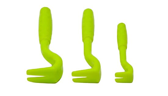 Amarago Tick hooks - 3 шт. - зеленые или бирюзовые