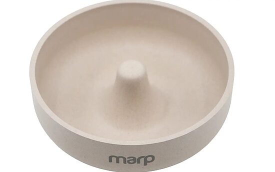 Marp Bamboo Bowl for Cats and Dogs, 940ml - Cream White
