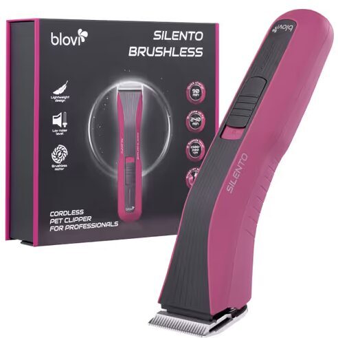 Blovi Silento Brushless Clipper - Profesionāla bezvadu suņu griezējmašīna ar bezsuku motoru