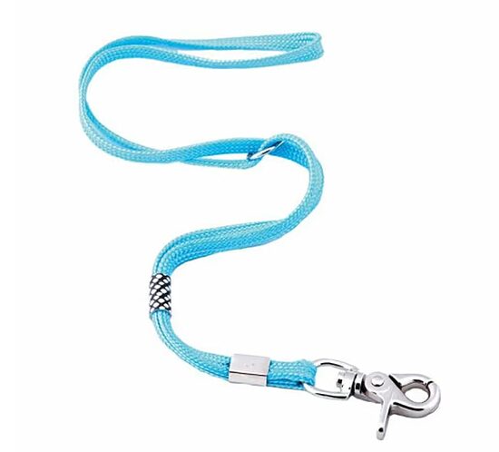 Blovi nylon grooming leash for a boom 50 cm - Sky Blue - neilona cilpa gaiši zilā krāsā